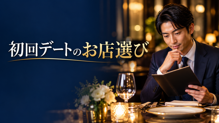交際クラブの初回デート、お店はどう選ぶ？好印象につながる店選び5つの基準と予約のコツ